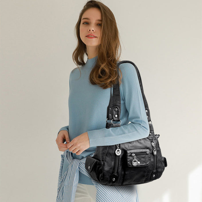 Retro Trendy Fashion One-shoulder Crossbody Bag