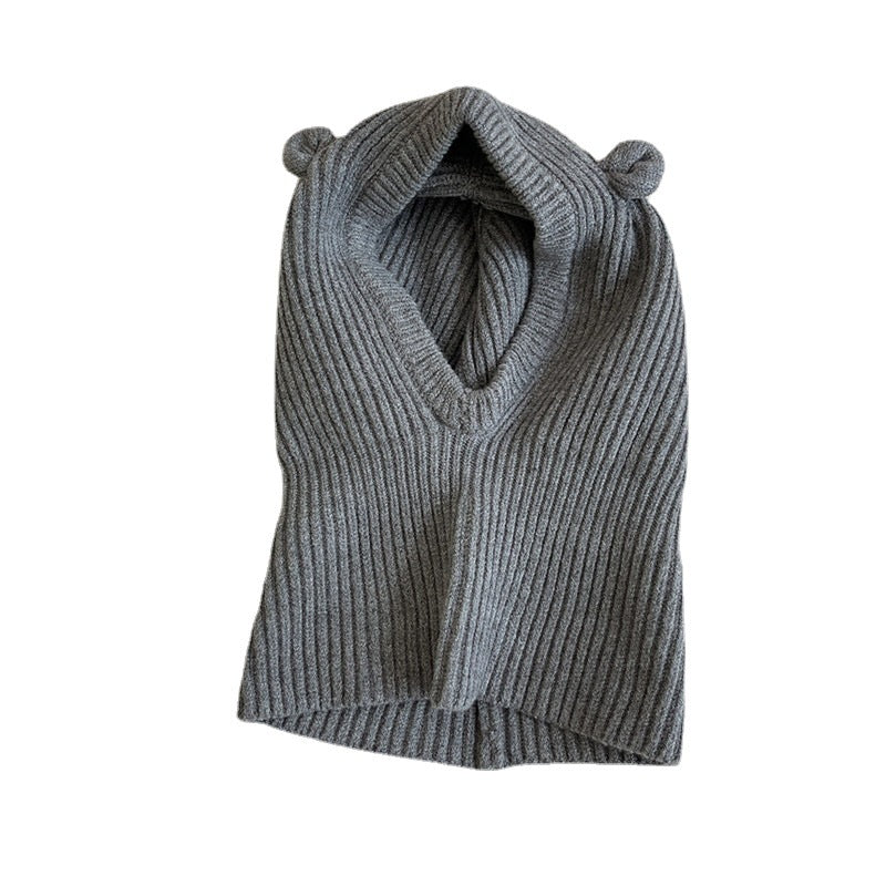 Funny Pullover Knitted Hat To Keep Warm