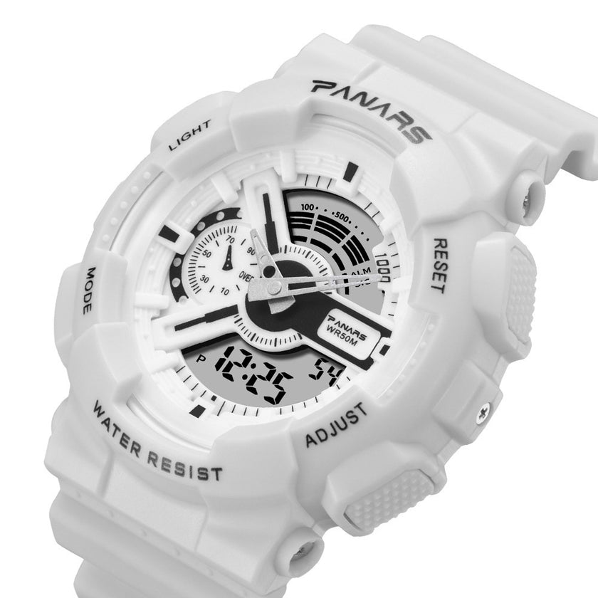 Sports Student Waterproof Electronic Watch Ins Wind Net Red Couple Same Watch Men And Women Fashion