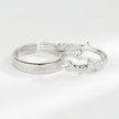 Sterling Silver Couple Rings For Men And Women