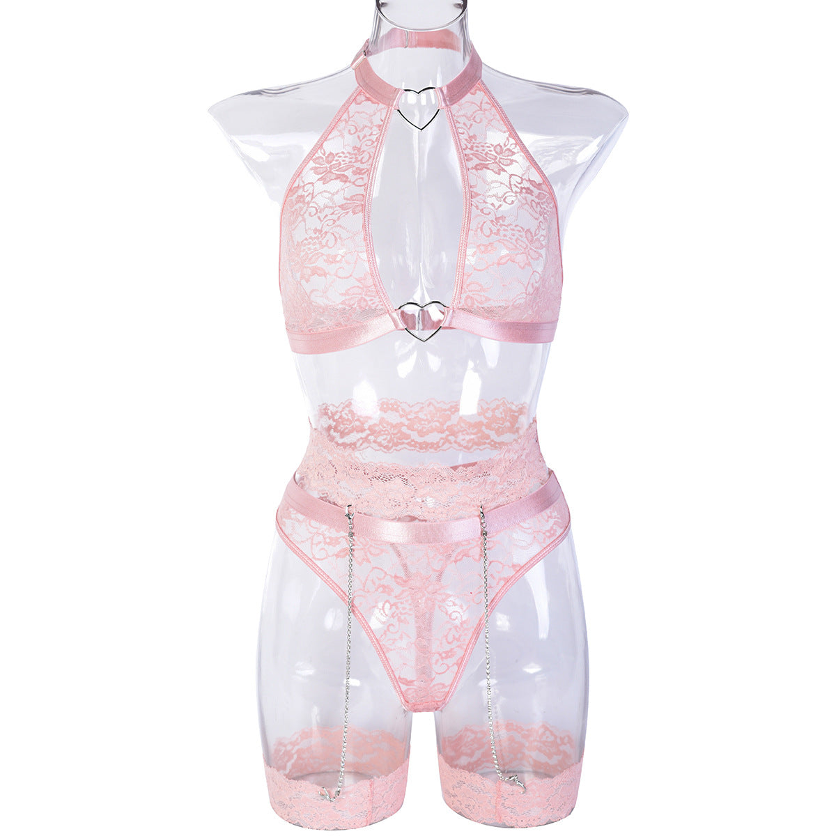 Underwear 5-piece Set Express Burst Lace Exquisite Chain Stitching