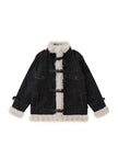 Retro Lamb Fur Coat For Women