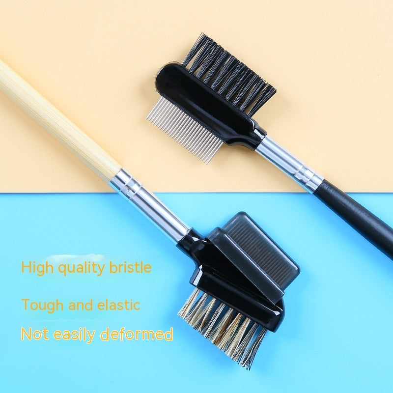 Steel Needle Lash Comb Mascara Brush Single Makeup