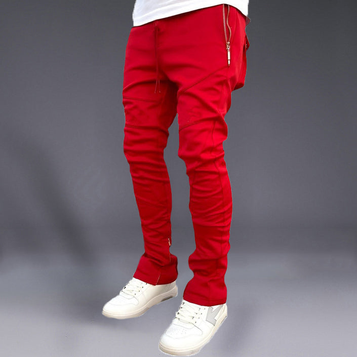 Men's Korean Autumn Ankle Banded Pants
