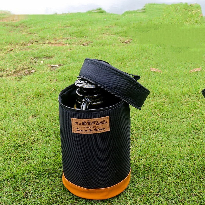 Large Capacity Cylindrical Storage Bag For Outdoor Camping Portability