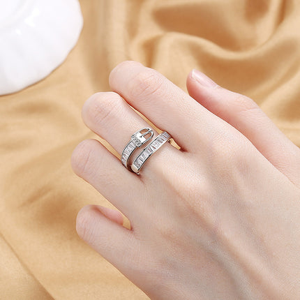 Fashion Jewelry Personalized Belt Buckle Ring Female