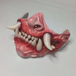 Latex Half Face Horror Tooth Mask Headgear