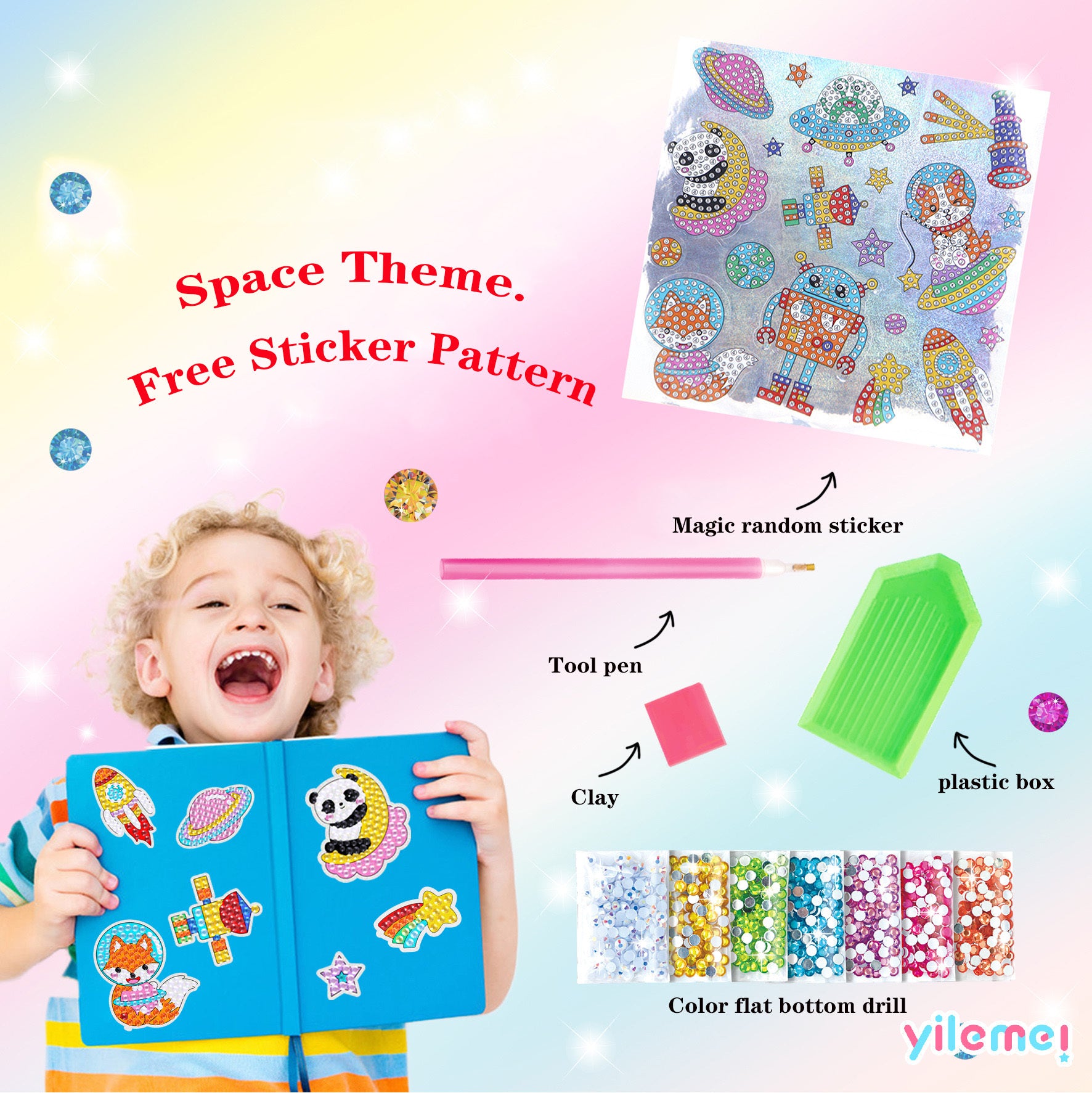 Handmade DIY Creative Diamond For Children