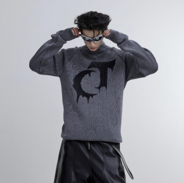 Fabric Pit Collar Stand Knit Base