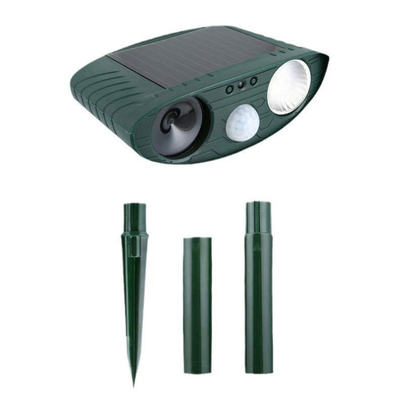 Outdoor Solar-powered Animal Repeller Strobe Light Light