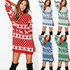 Print Fashion Long Sleeve Women's Clothing Dress