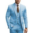 Business Casual Men's Three-piece Suit For Bridegroom Men's Wedding