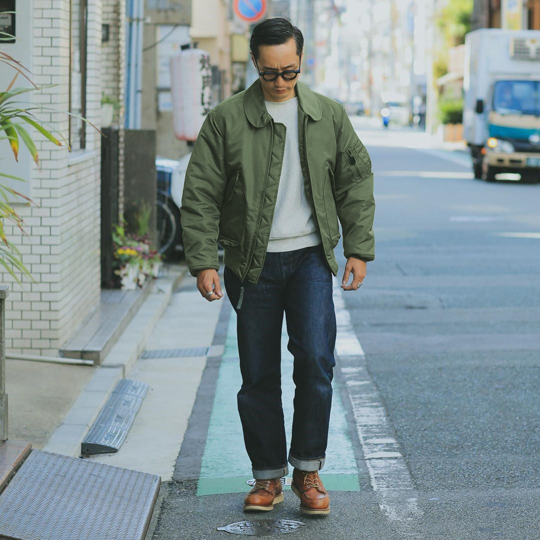 Pilot Jacket Cotton Coat Military Baseball Uniform Men