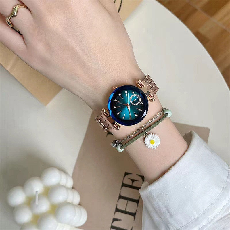 Fashionable Women's Watch Student Steel Band Niche