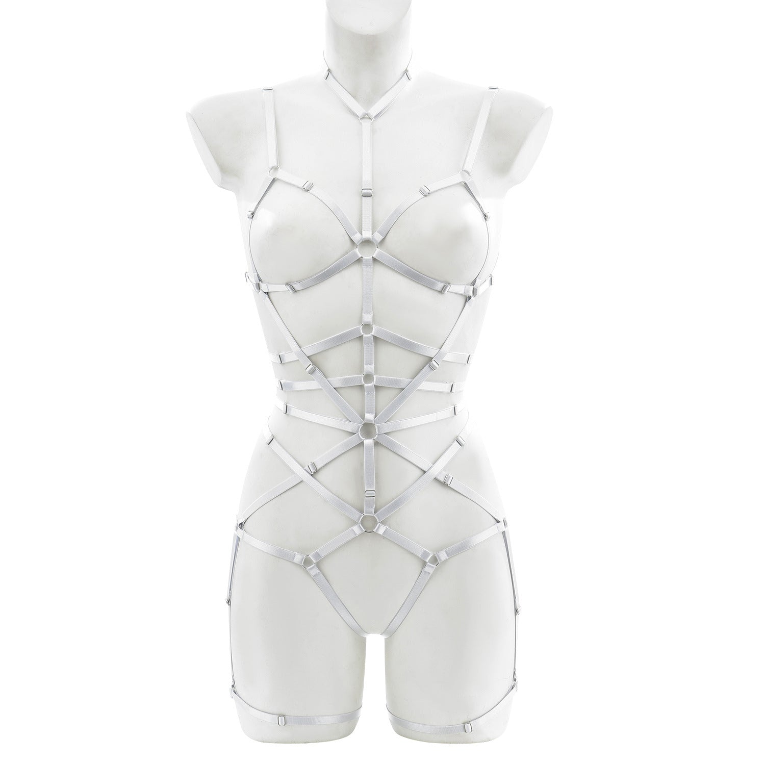 Women's Multi-color Lace-up Underwear Set