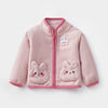 Autumn And Winter Children's Baby Fleece Cute Rabbit Coat