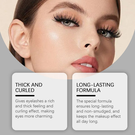 Long Black Mascara Long Lasting Smear-proof Makeup