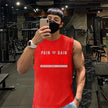Men's Sports Fitness Cotton Sleeveless T-Shirt