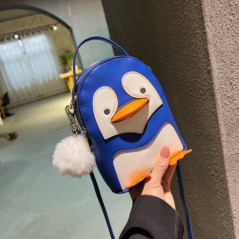 Penguin Cute Casual Fashion Shoulder Messenger Bag