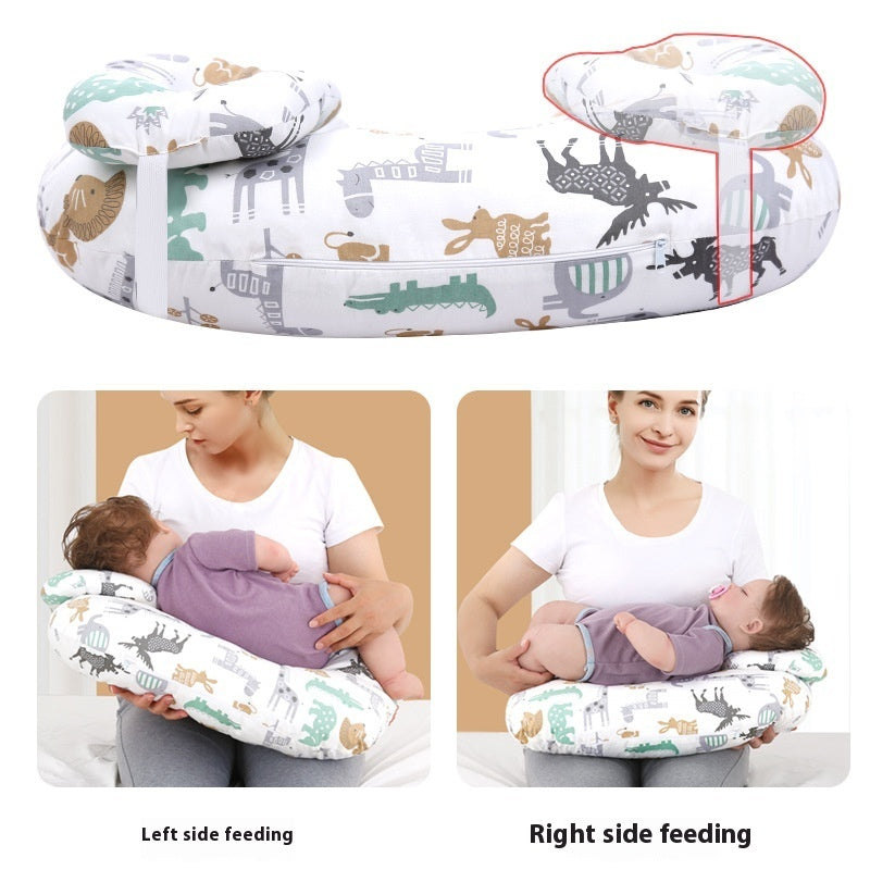 Pregnancy Pillow Breathable Waist Support Washable Multifunctional Baby Nursing Pillow