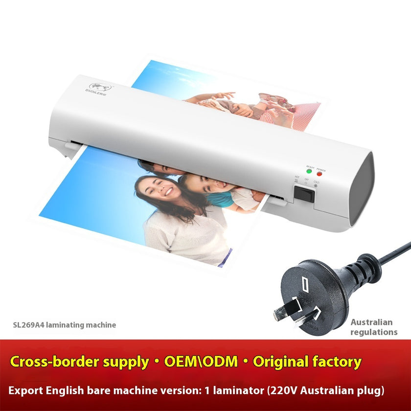 Mini Photo Plastic-envelop Machine Film-coated Photo For Office