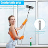 Telescopic Extendable Window Cleaner Equipment Glass Cleaning 4.5m Squeegee