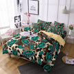 Household Fashion Simple Digital Printing Bedding Three-piece Set