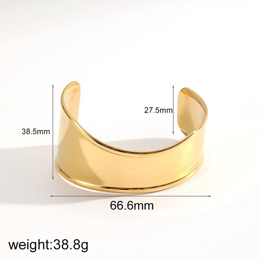 Hug 18K Gold Stainless Steel Bracelet For Women