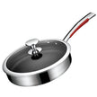 Stainless Steel Honeycomb Pan Cooking Skillet Steak Pan Saucepan