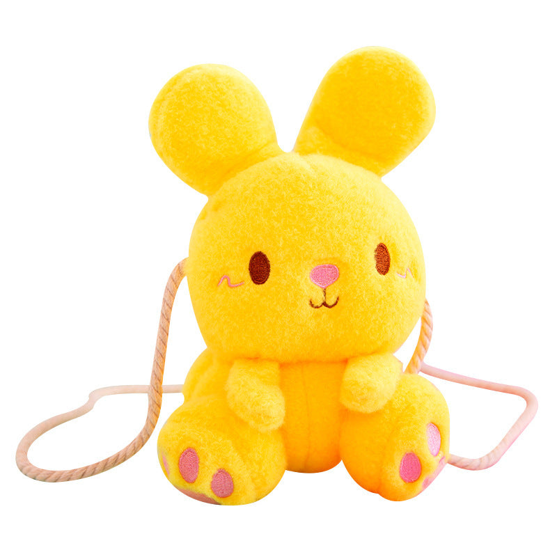 Cartoon Cute Plush Rabbit Children's Shoulder Bag