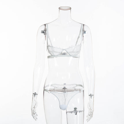 Lace Chest-wrapped See-through Underwear