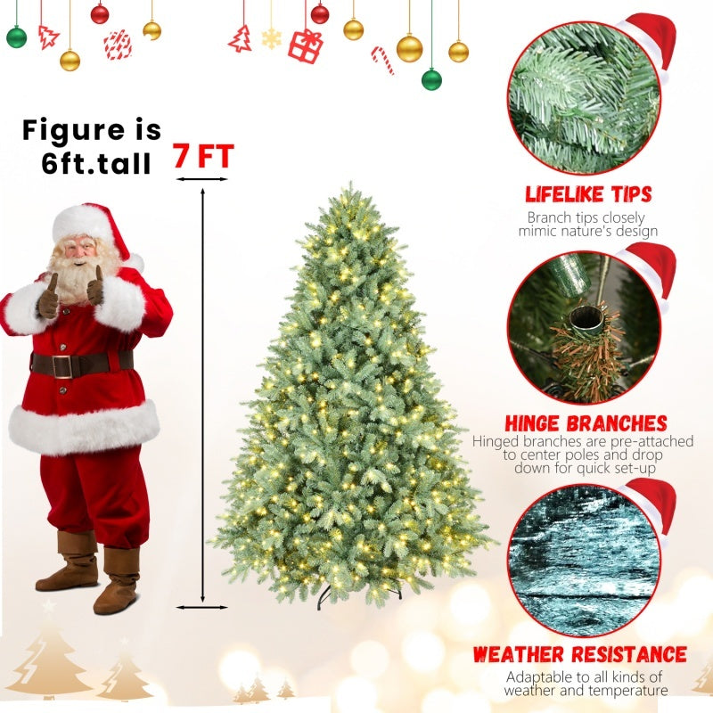 PE, PVC Christmas Tree, Green
