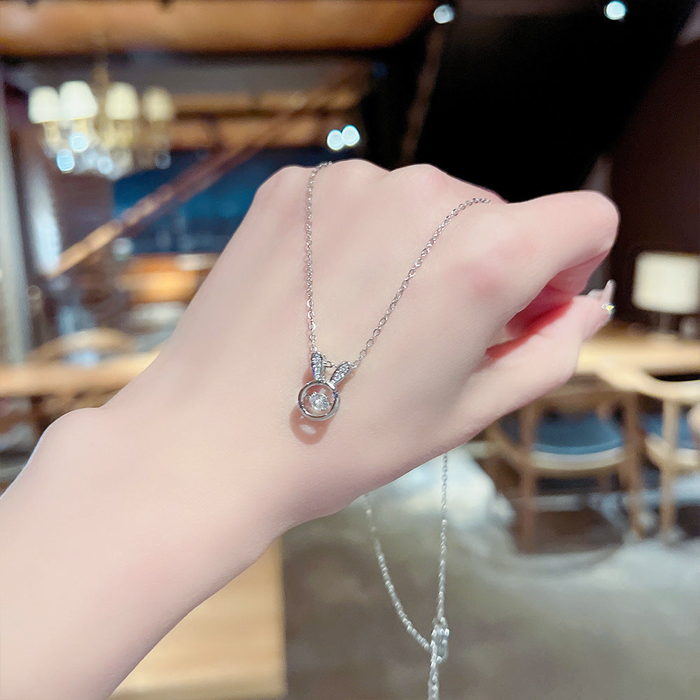 Bunny Necklace Simple All-match Titanium Steel Clavicle Chain