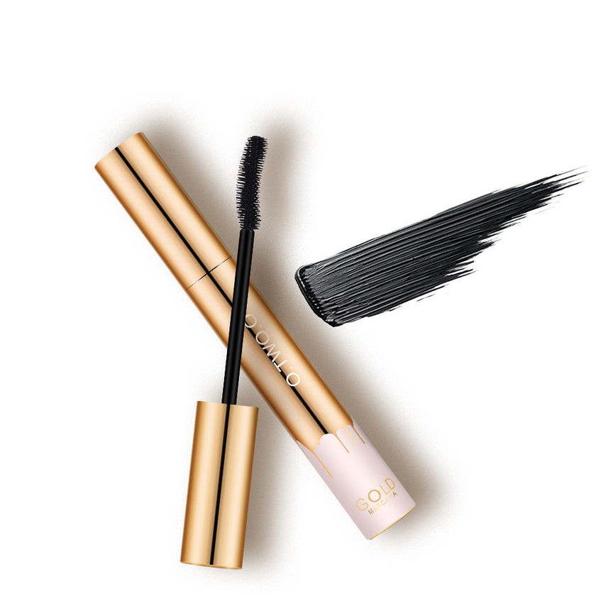 The Golden Crescent-shaped Brush Head Is Waterproof, Sweat-proof And Long-lasting Non-smudge Mascara