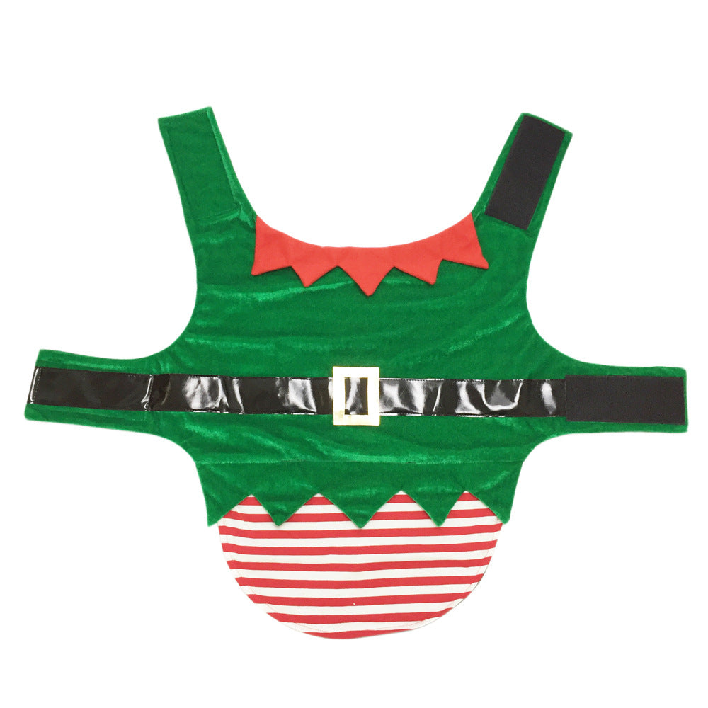 Alpscommerce Fashion pet Clothes Green Elf Pet Dog   Costume