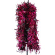 Catwalk Dress Up Colorful Chicken Feather Scarf Accessories Velvet Strips