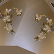 Korea Diamond Butterfly Ear Hook Without Pierced Bone Clip