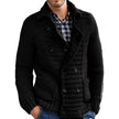 Men's Sweater Solid Color Lapel Cardigan Jacket