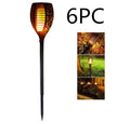 Alpcamers Solar Flame Flickering Garden Led Light