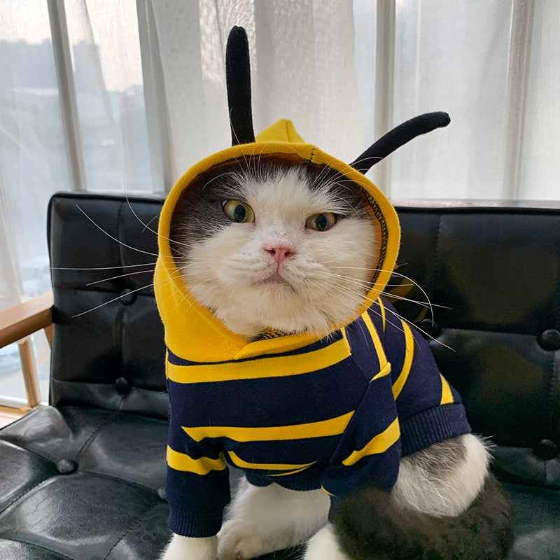 Alpscommerce Pet Costume Jacket Bee Pet Puppy Coat