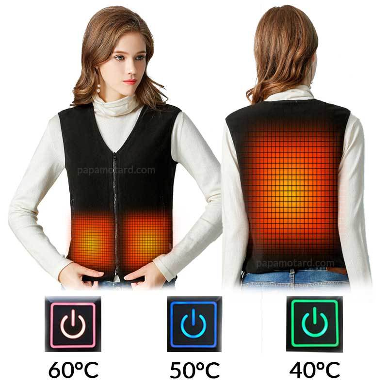 Women Vest Heated Outdoor  Waistcoat