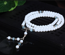 Natural crystal multi-layer bracelet