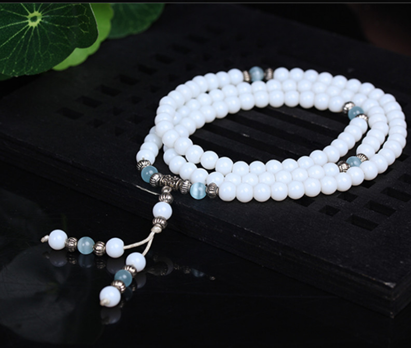 Natural crystal multi-layer bracelet