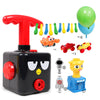Power Balloon Launch Tower Toy Puzzle Fun Education Inertia Air Power Balloon Car Science Experimen Toy for Children Gift