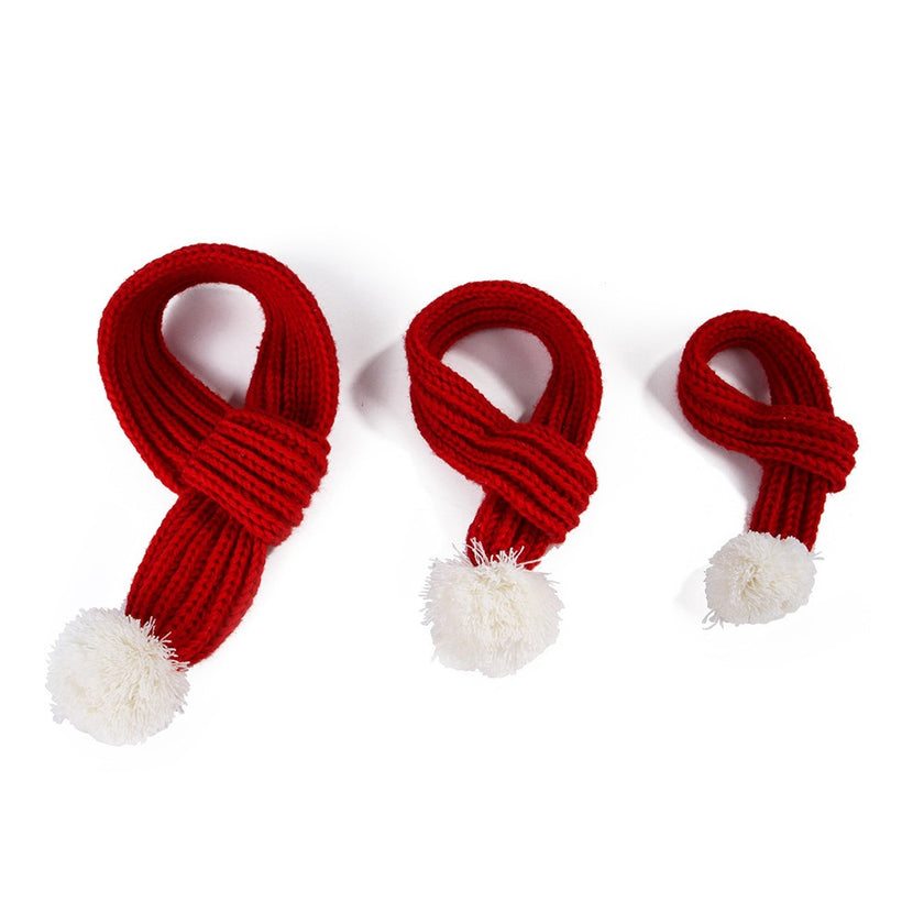 Pet gift and warm wool scarf
