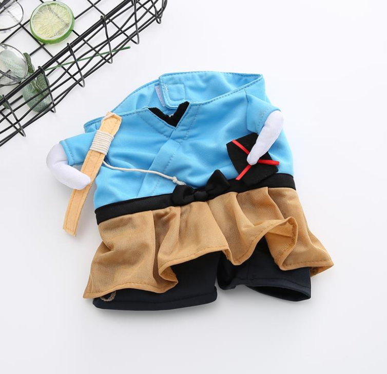 Funny Cat Costume Uniform Suit Cat Clothes  Dress Up