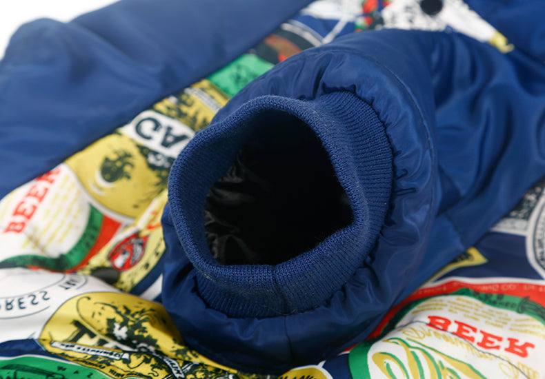 Dog casual printed clothes