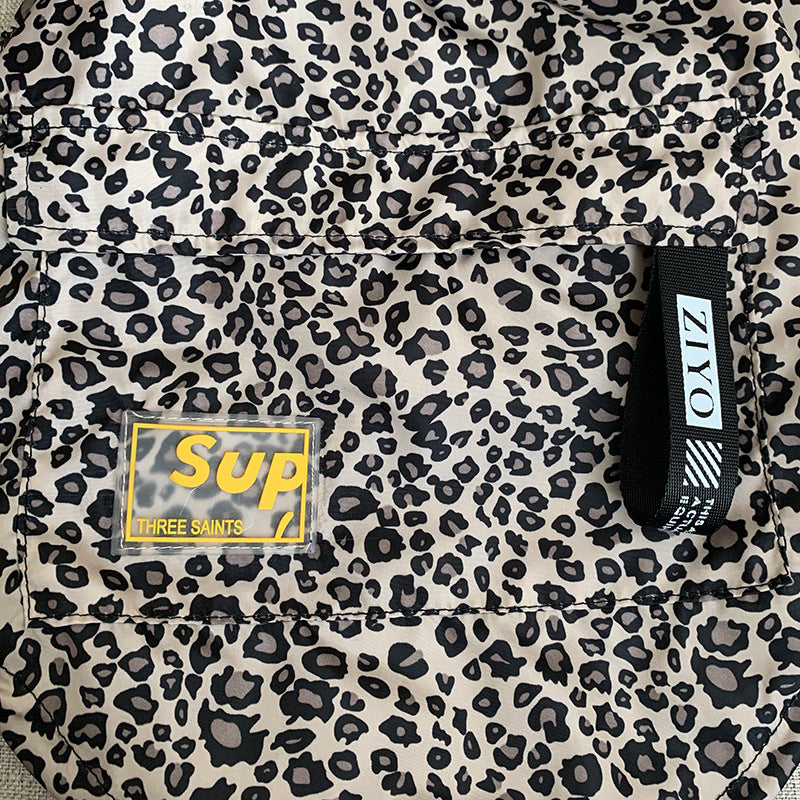 Leopard pet clothing