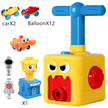 Power Balloon Launch Tower Toy Puzzle Fun Education Inertia Air Power Balloon Car Science Experimen Toy for Children Gift