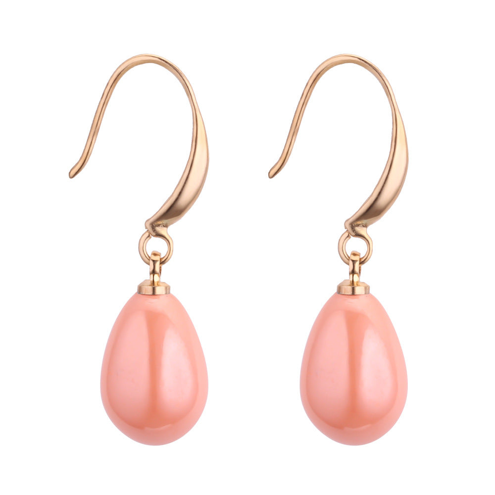 Pearl elegant drop earrings